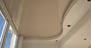 Натяжной потолок на балкон Бугульма, цена 6155 руб.